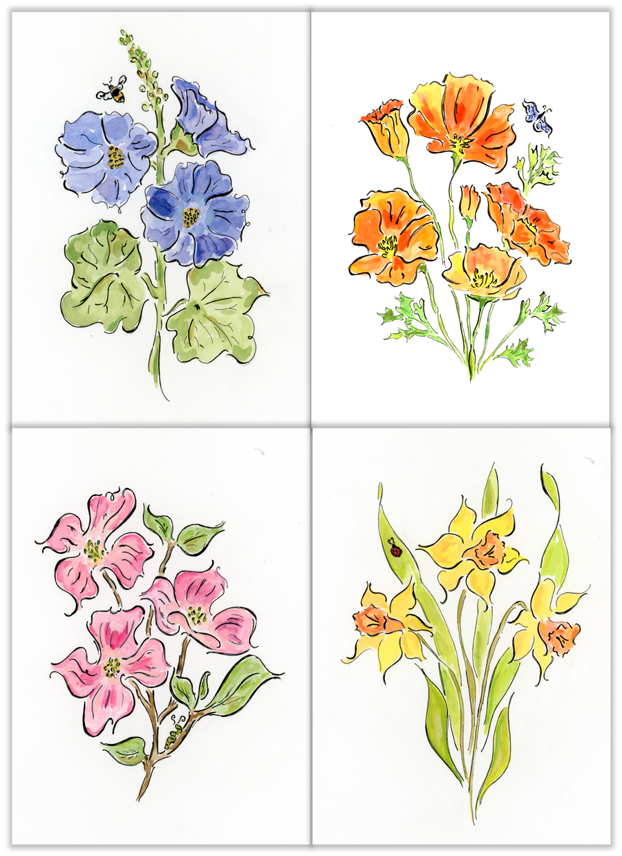 Botanical Print Set